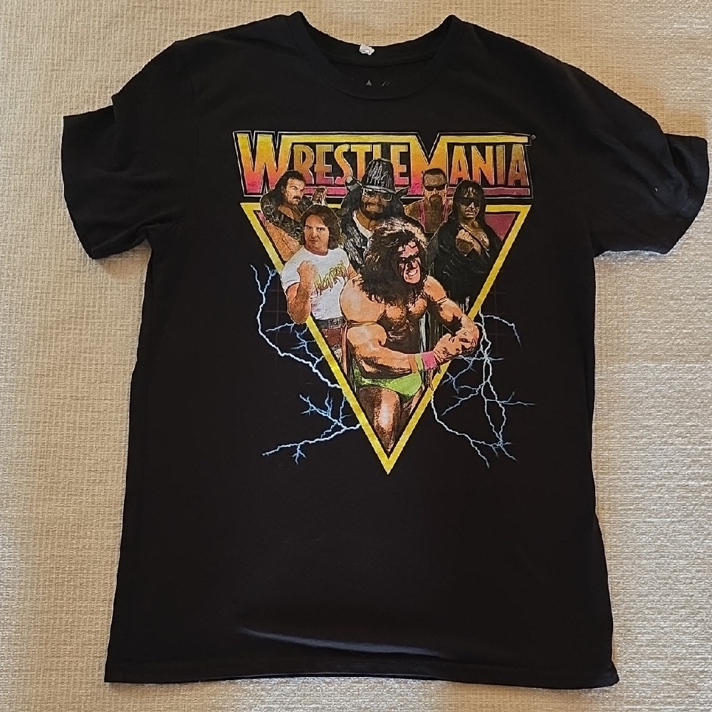 Wrestle Mania Graphic T-Shirt Size S